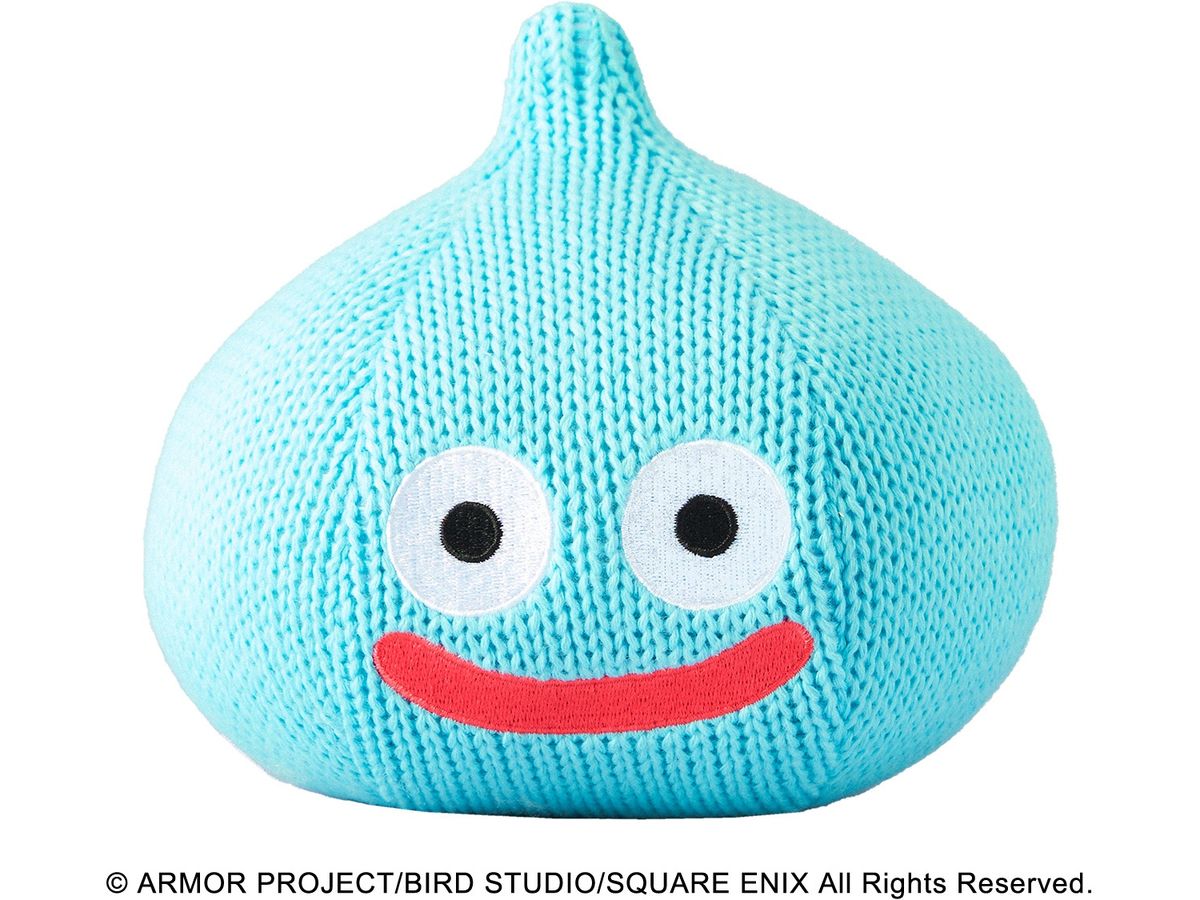 Dragon Quest Smile Slime: Knitted Plush Slime