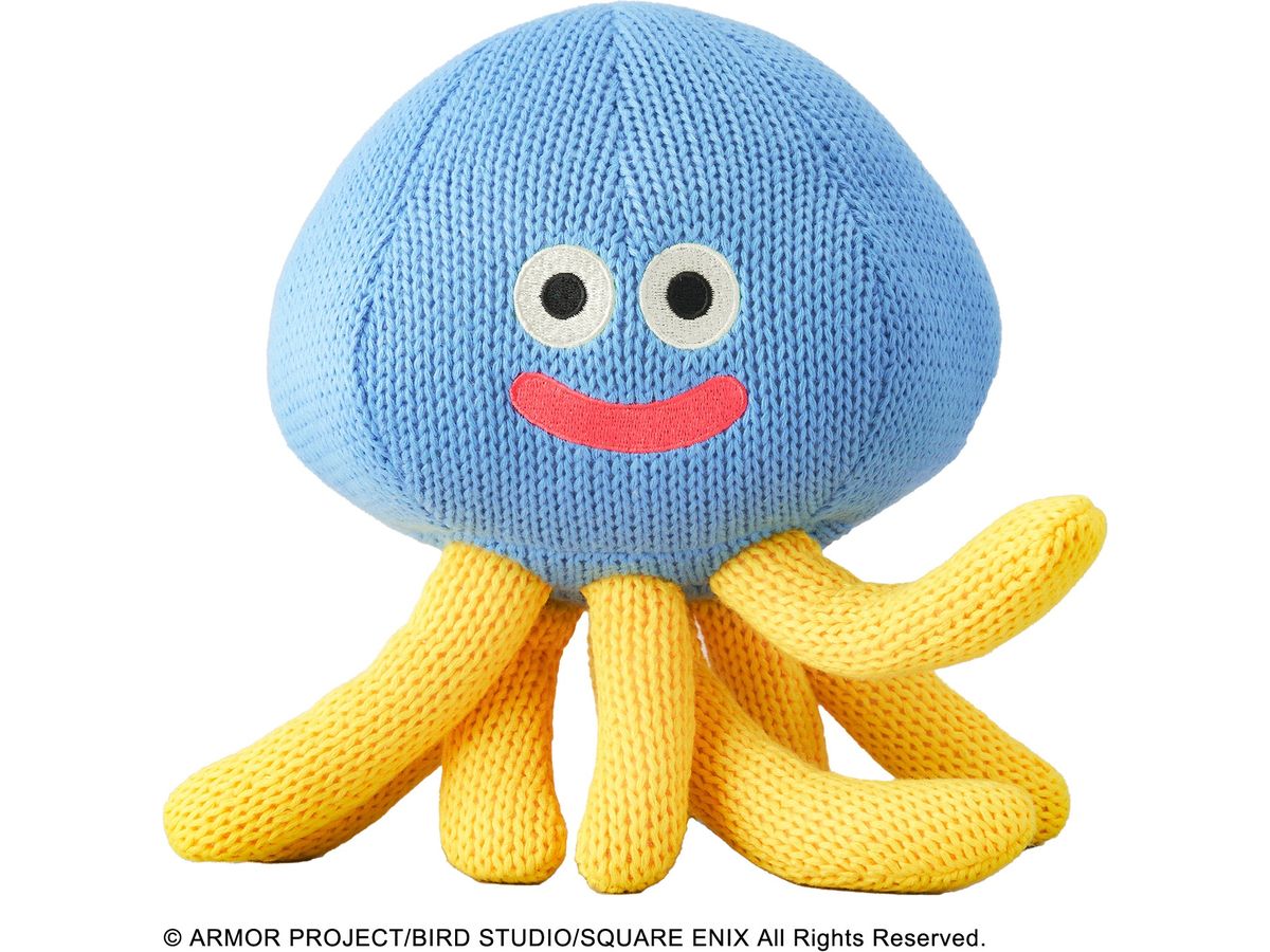 Dragon Quest Smile Slime: Knitted Plush Hoimi Slime