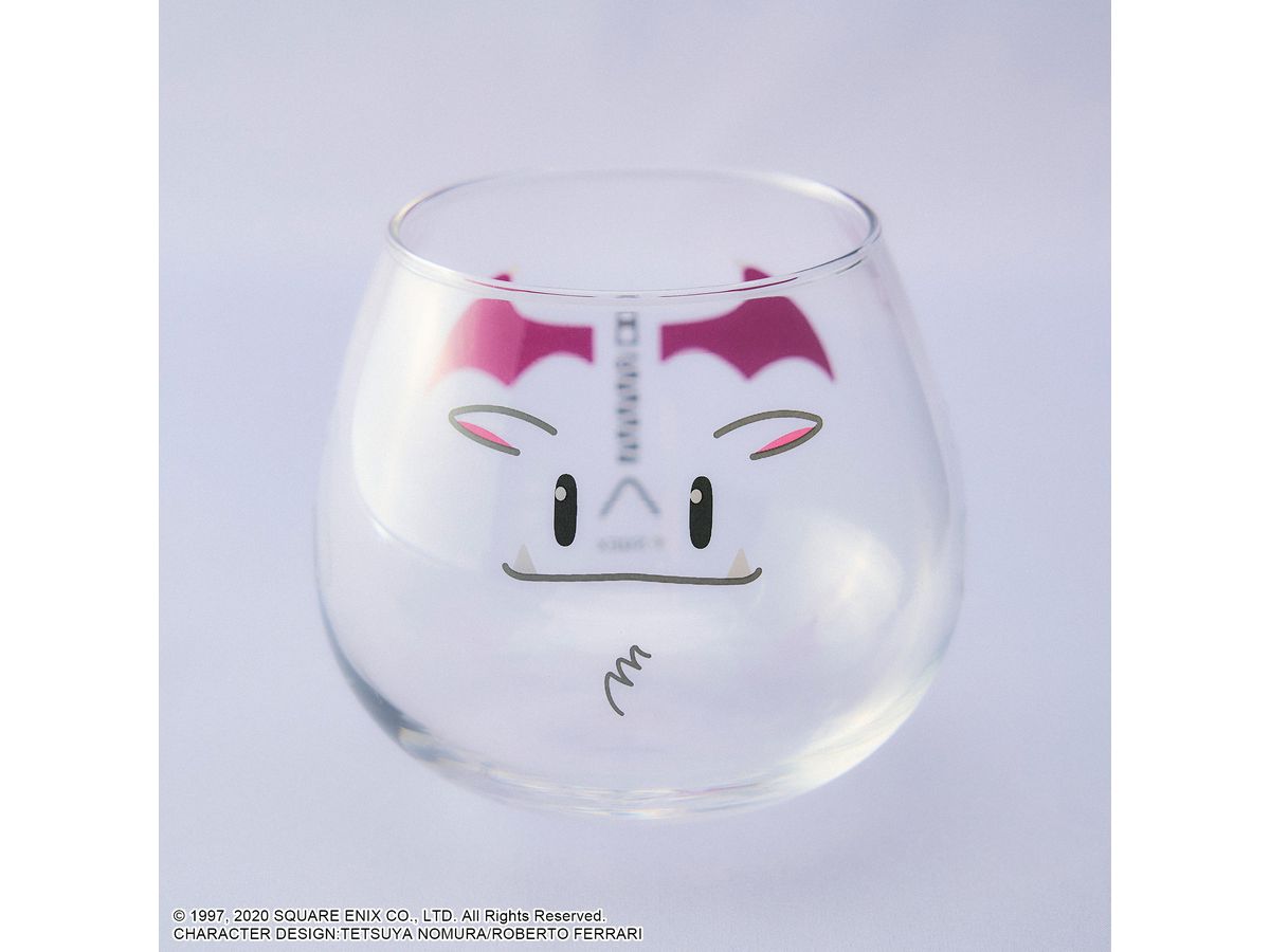 FINAL FANTASY VII REBIRTH Large Swinging Drinking Glass - FAT MOOGLE