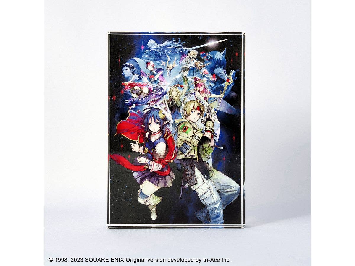 STAR OCEAN THE SECOND STORY R: Acrylic Block Key Art