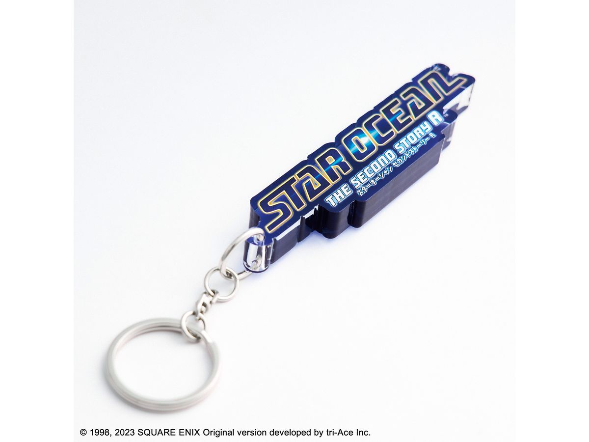 STAR OCEAN THE SECOND STORY R: Logo Acrylic Keychain