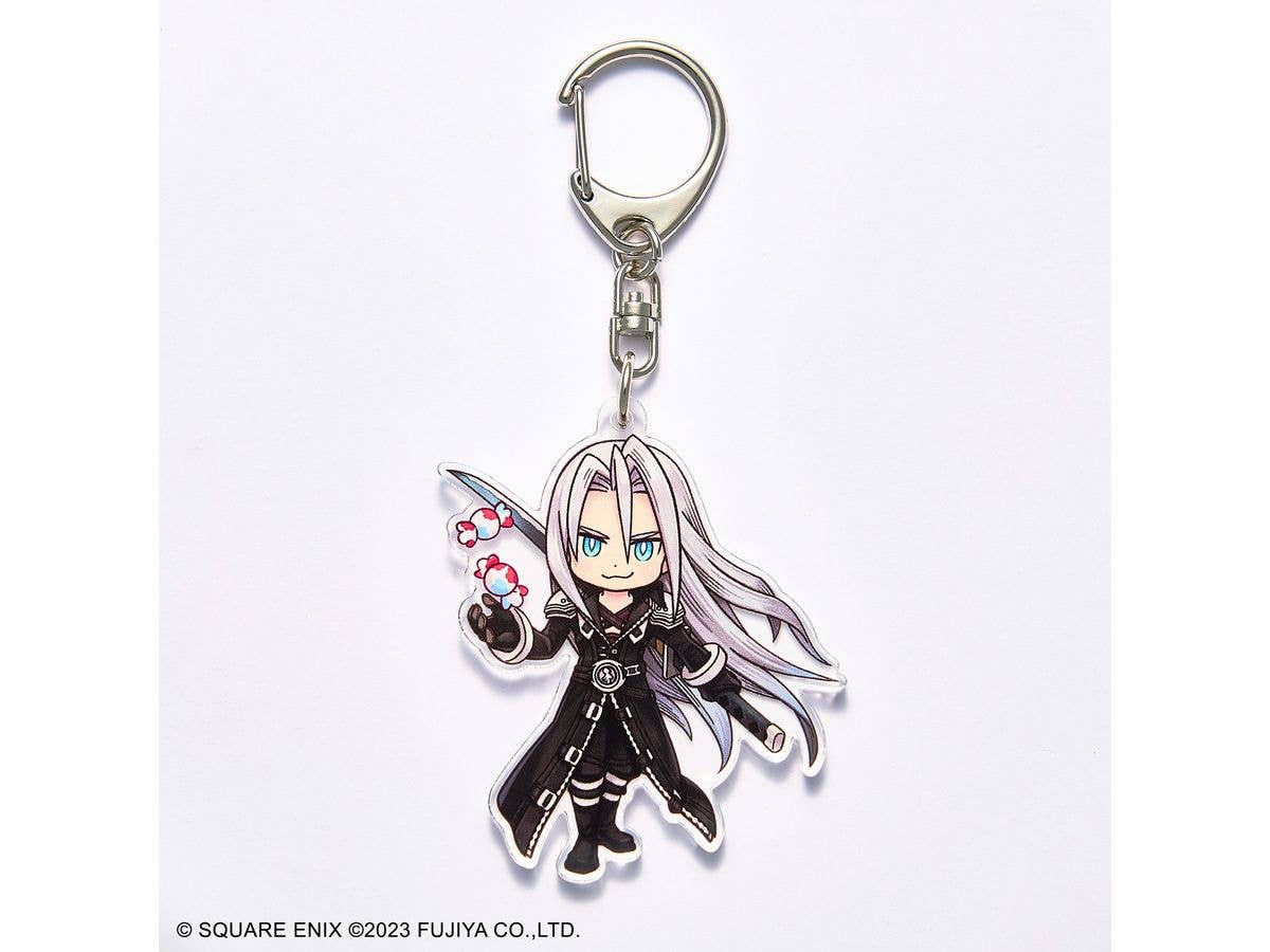 FINAL FANTASY VII EVER CRISIS x Peko & Poko Acrylic Keychain Sephiroth