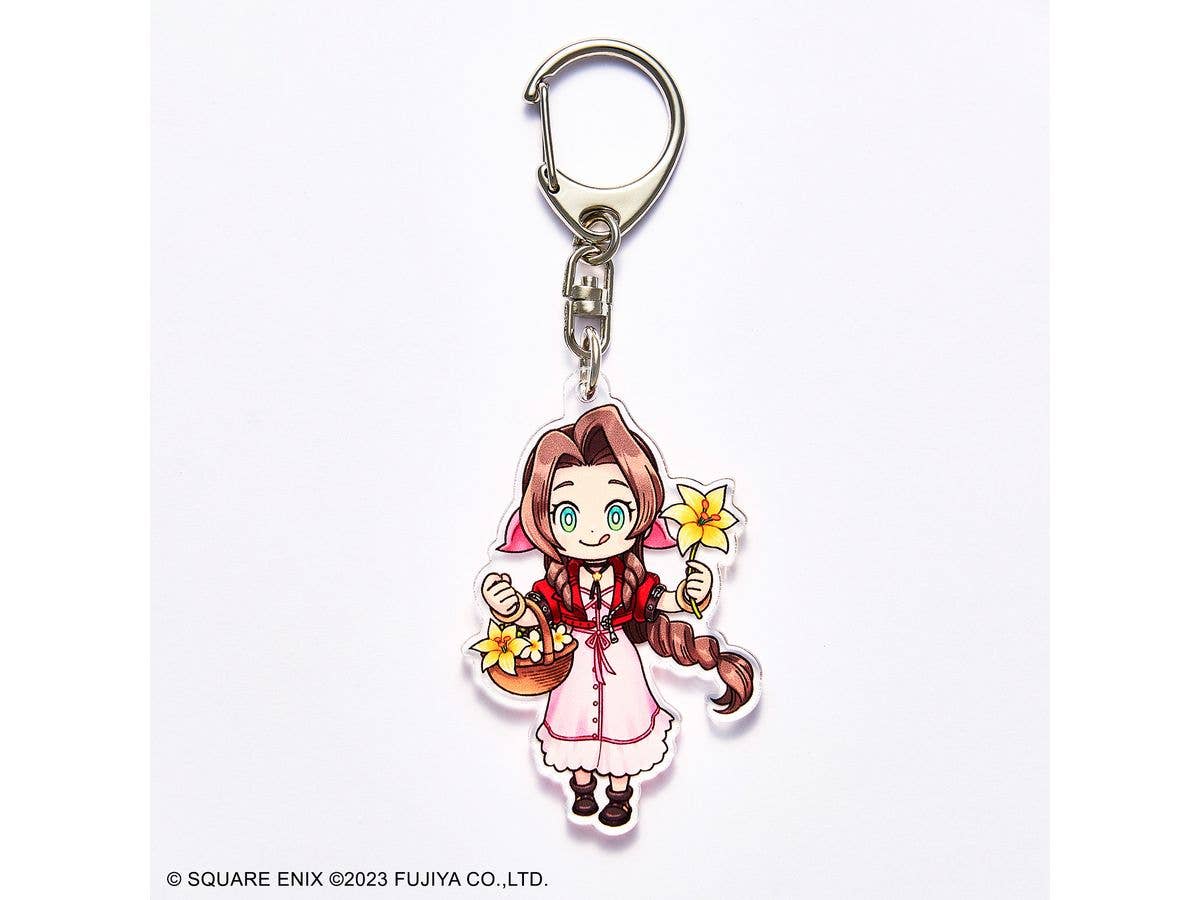 FINAL FANTASY VII EVER CRISIS x Peko & Poko Acrylic Keychain Aerith
