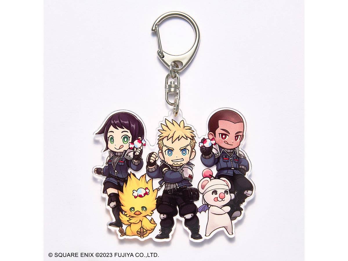 FINAL FANTASY VII EVER CRISIS x Peko & Poko Acrylic Keychain First Soldier