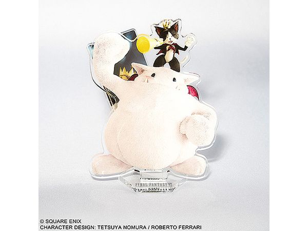 Final Fantasy VII Rebirth Acrylic Stand Cait Sith & Fat Moogle (Reissue)