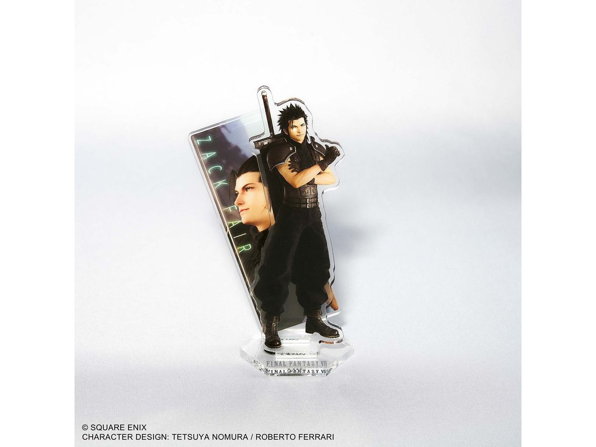 Final Fantasy VII Rebirth Acrylic Stand Zack Fair (Reissue)