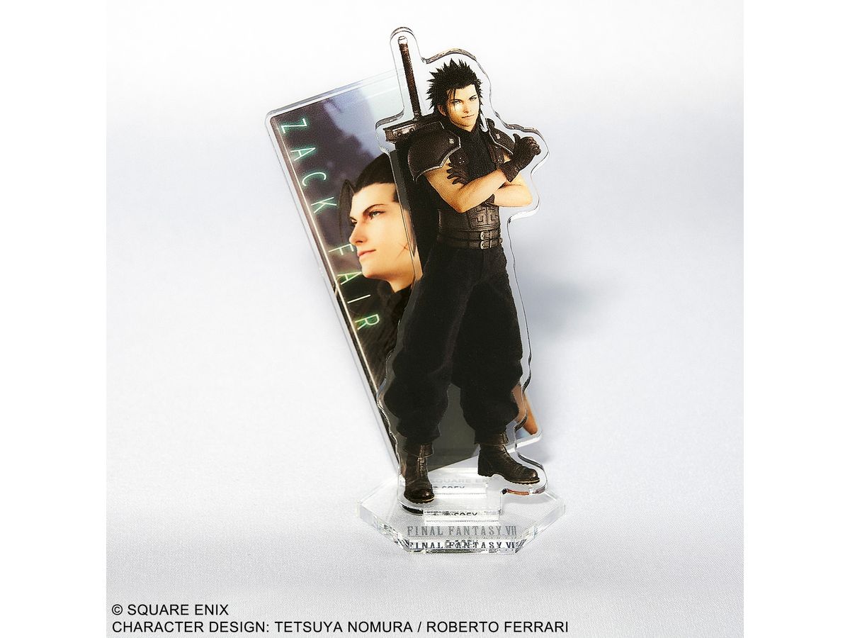 Final Fantasy VII Rebirth Acrylic Stand Zack Fair (Reissue)