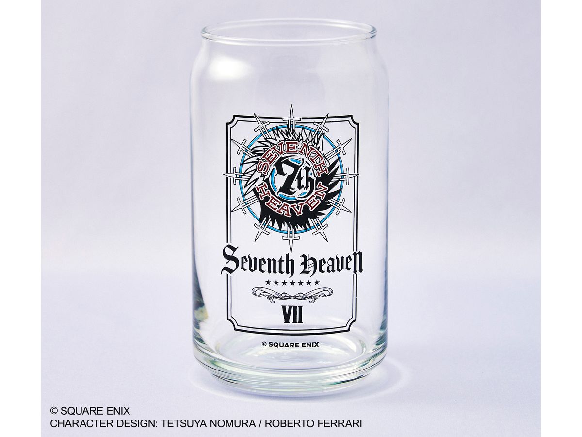 Final Fantasy VII Rebirth Can-Shaped Glass Seventh Heaven (Reissue)