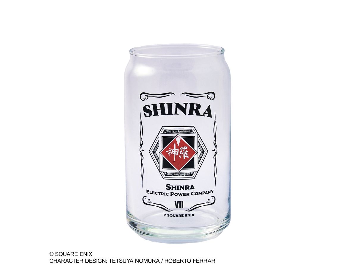 Final Fantasy VII Rebirth: Can-Shaped Glass Shinra Electric Power Company (Reissue)