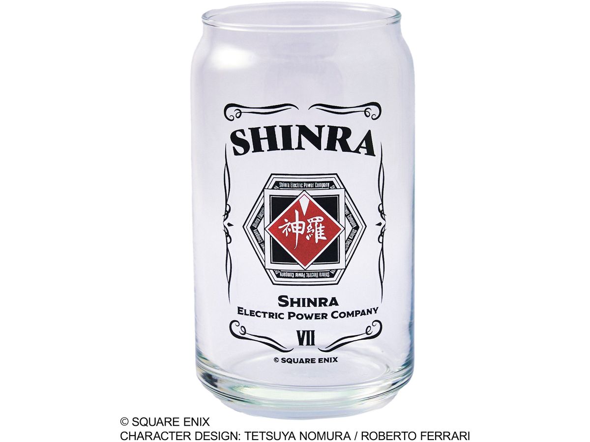FINAL FANTASY VII REBIRTH Can-Shaped Glass Shinra Electric Power Company