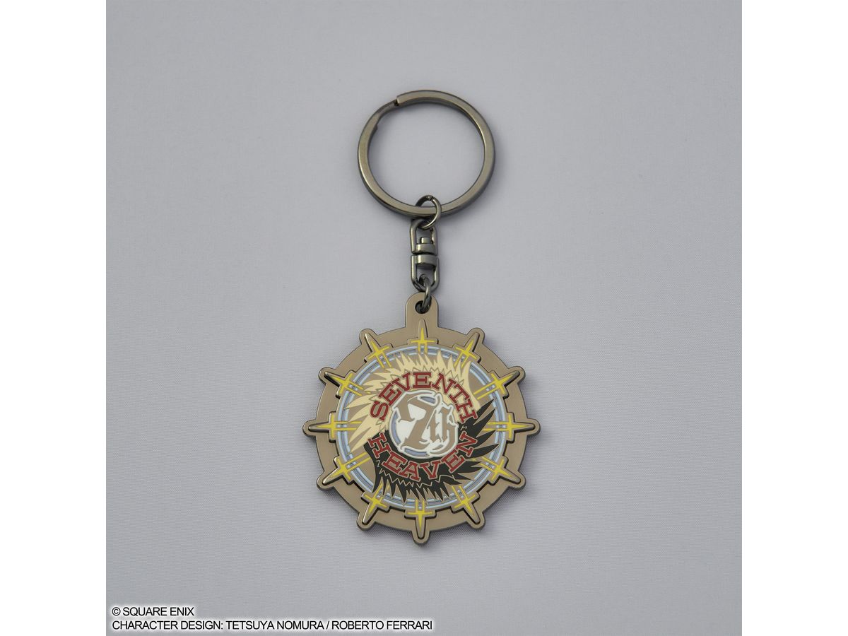 Final Fantasy VII Rebirth: Metal Keychain Seventh Heaven (Reissue)