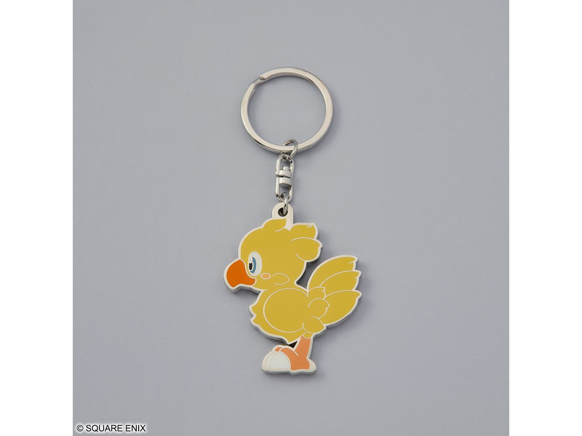 Final Fantasy Series: Metal Keychain Chocobo (Reissue)