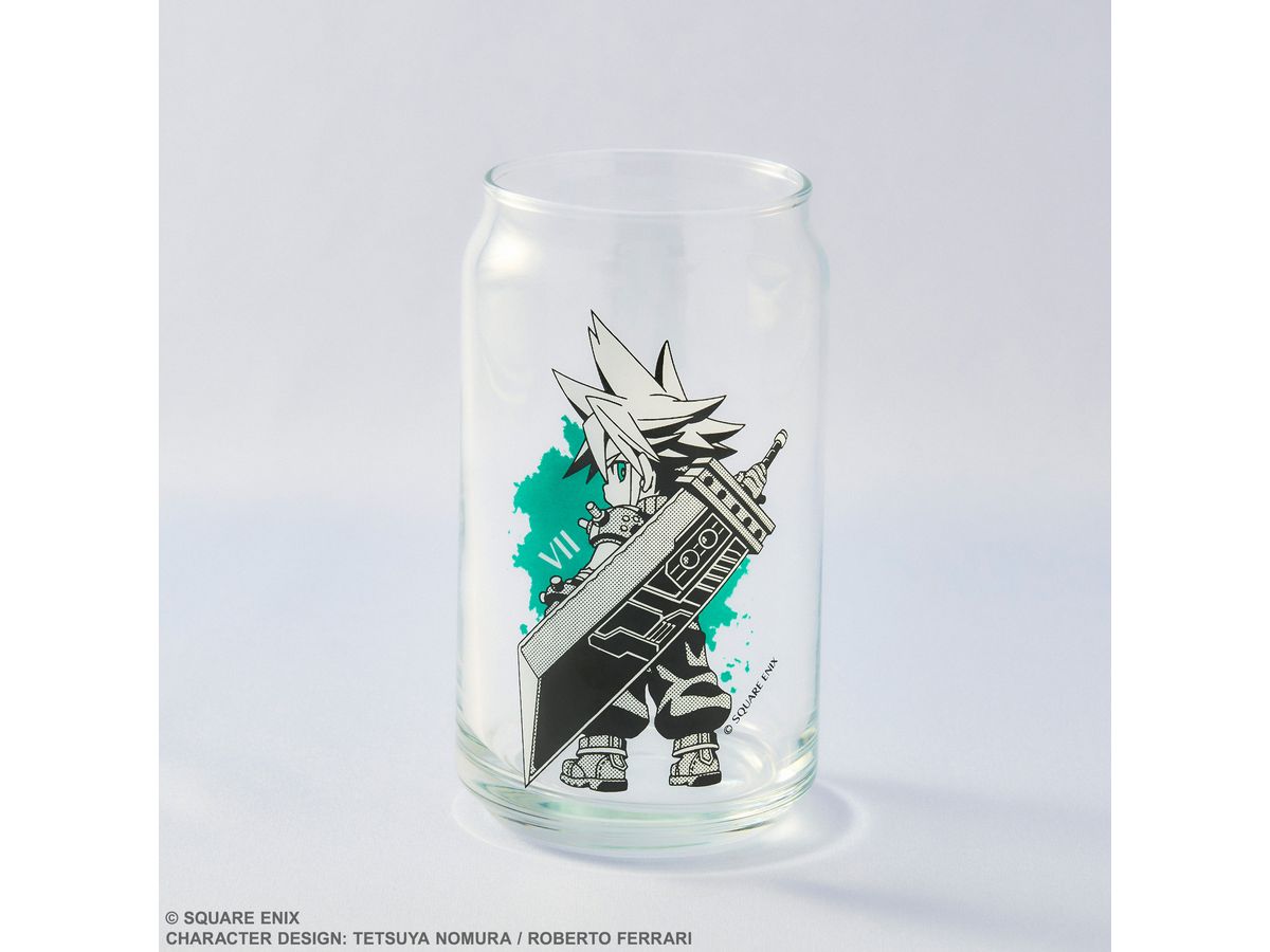 Final Fantasy VII Rebirth: Can-Shaped Glass Cloud Strife (Reissue)