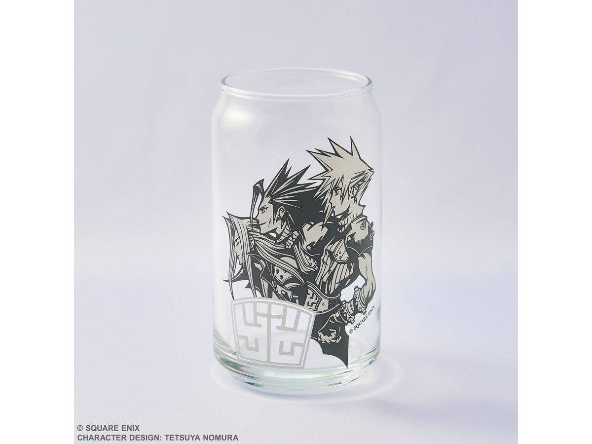 Final Fantasy VII: Can-Shaped Glass Illustration (Reissue)