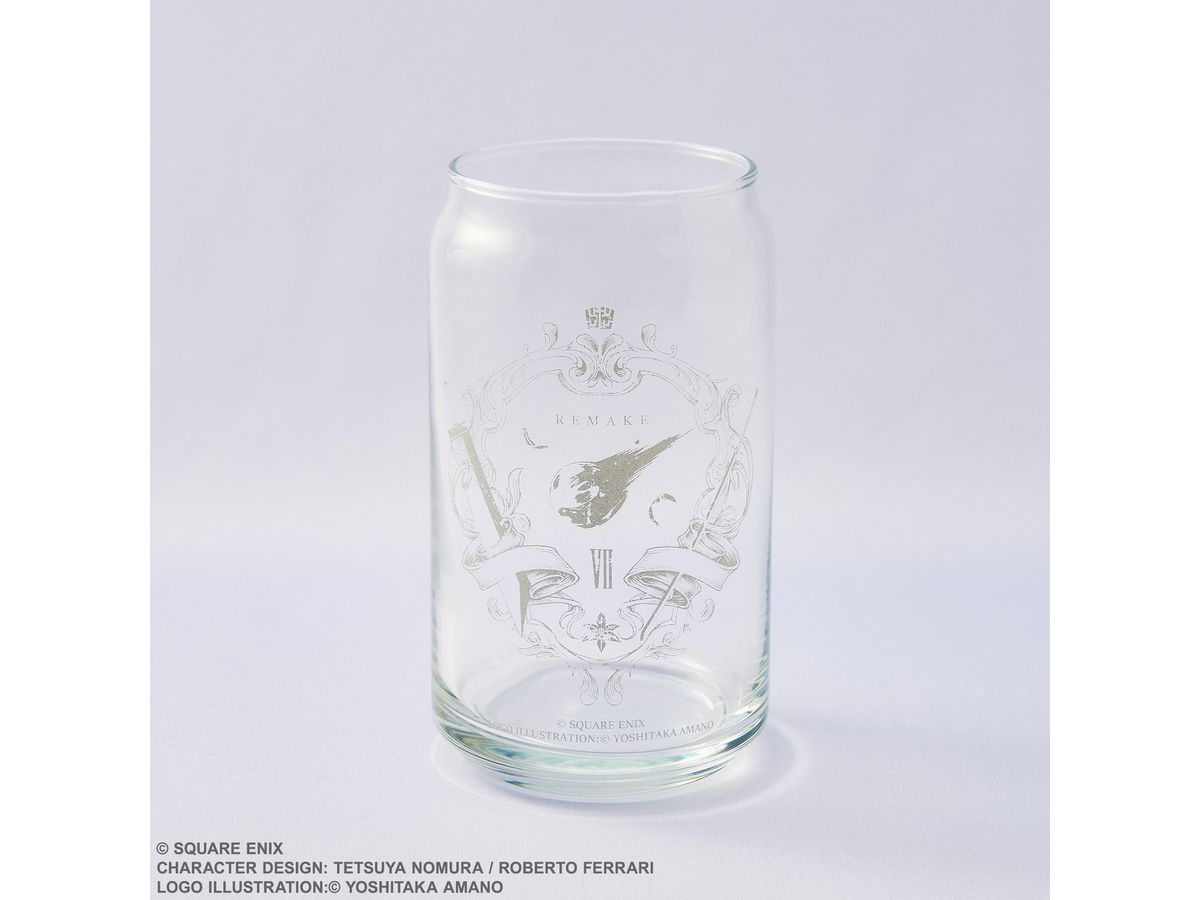 Final Fantasy VII Remake: Can-Shaped Glass Emblem (Reissue)
