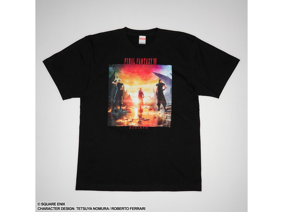 Final Fantasy VII Rebirth T-Shirt Key Art (Black)