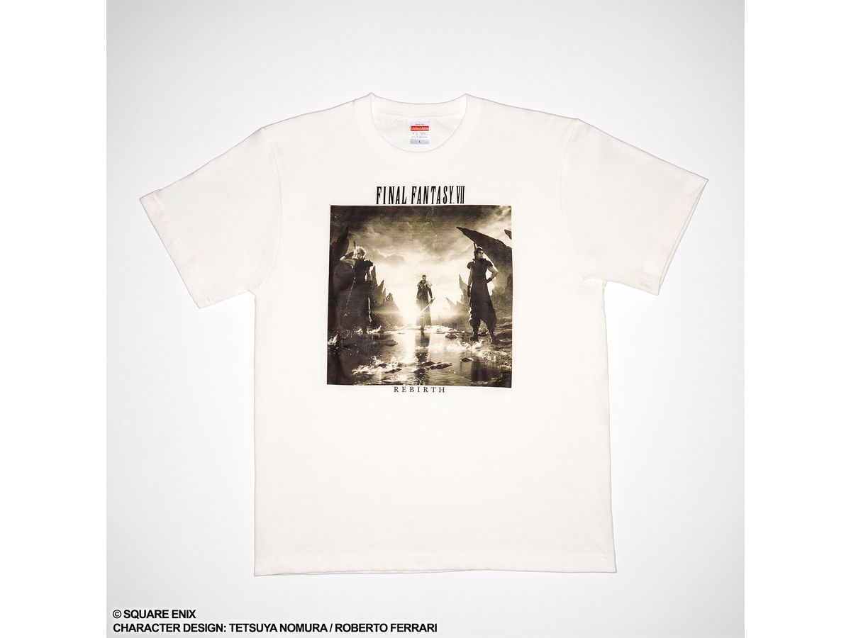 Final Fantasy VII Rebirth T-Shirt Key Art (White)