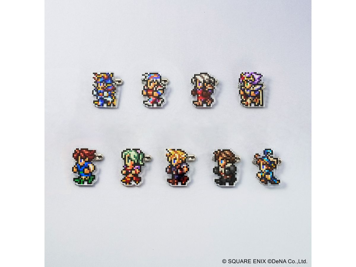 Final Fantasy Record Keeper Acrylic Badge Collection Vol.1: 1Box (9pcs)