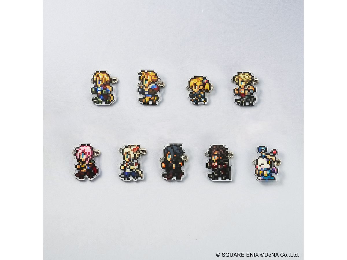 Final Fantasy Record Keeper Acrylic Badge Collection Vol.2: 1Box (9pcs)