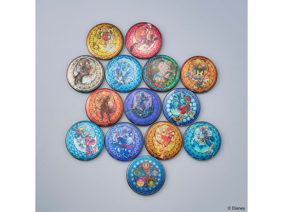 Kingdom Hearts: Can Badge Collection Plus 1Box 14pcs (Reissue)