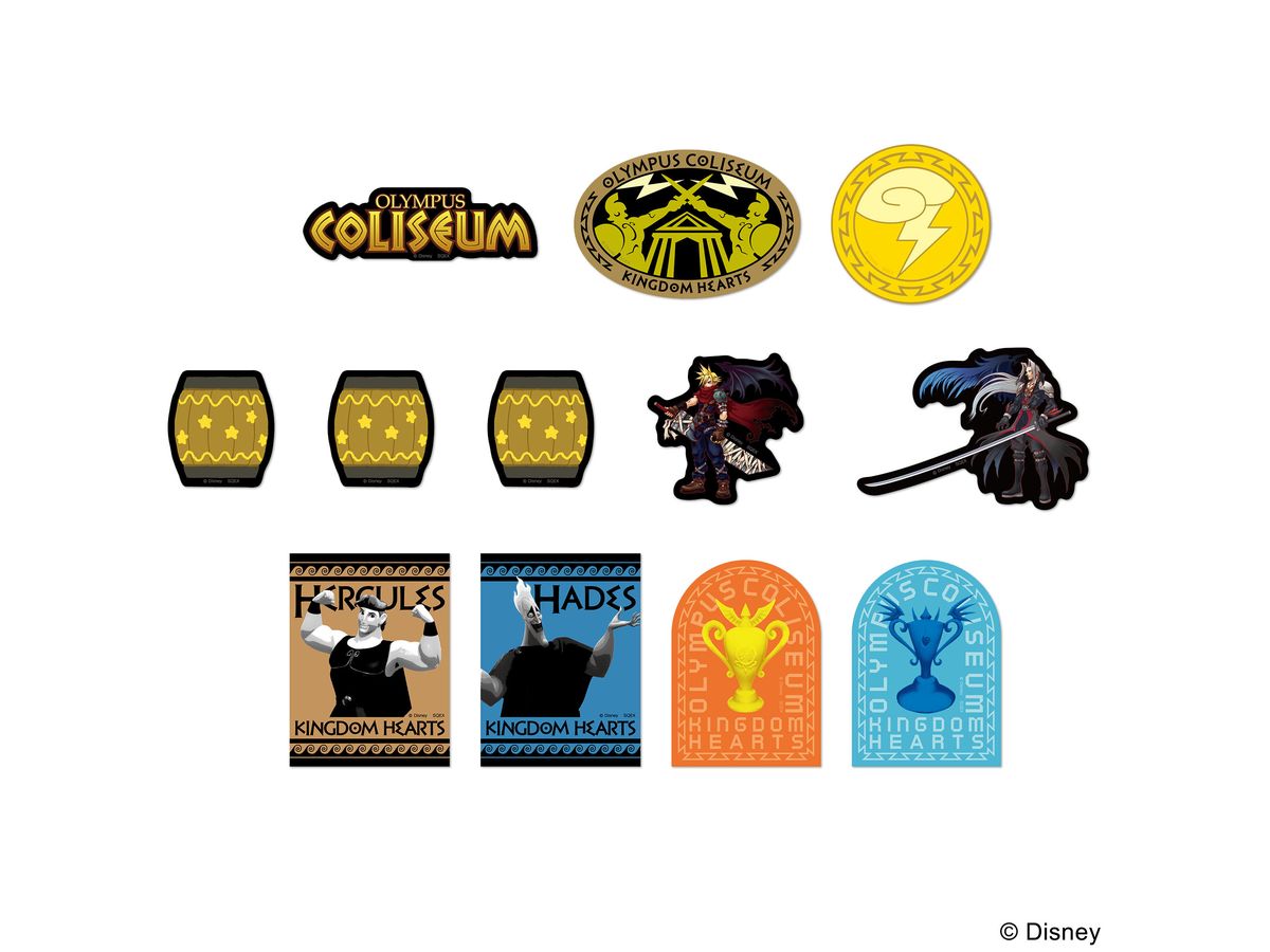 Kingdom Hearts: Stationery Sticker Set Olympus Coliseum