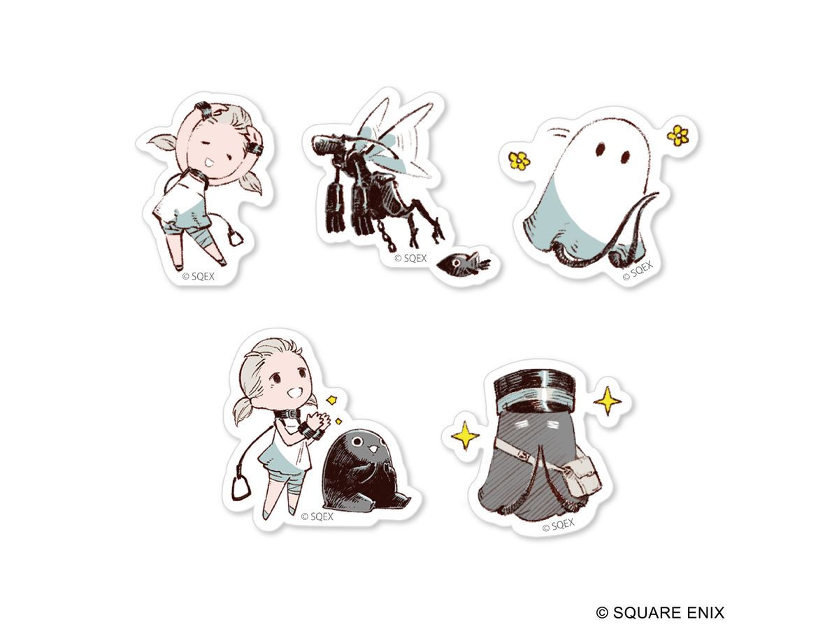 NieR Re[In]Carnation Sticker Set Mini Character