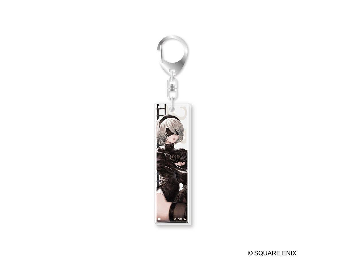 NieR:Automata Acrylic Key Chain 2B And Book