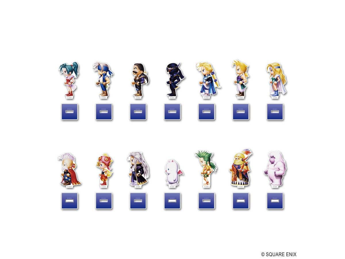 Final Fantasy VI Mini Acrylic Stand Collection 1Box 14pcs