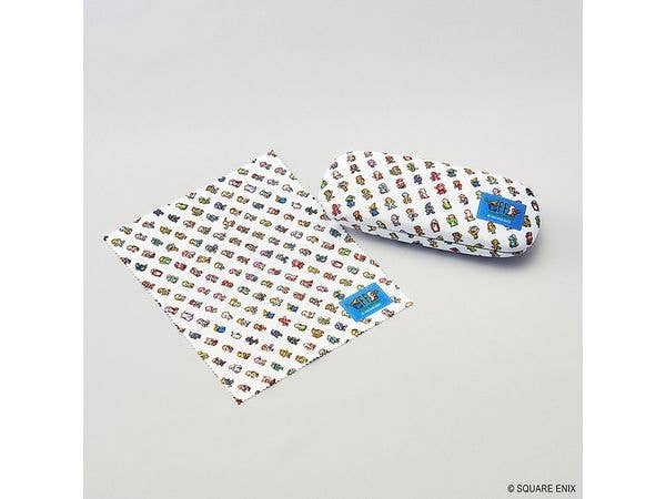 Final Fantasy Pixel Remastered Eyeglasses Case With Cloth