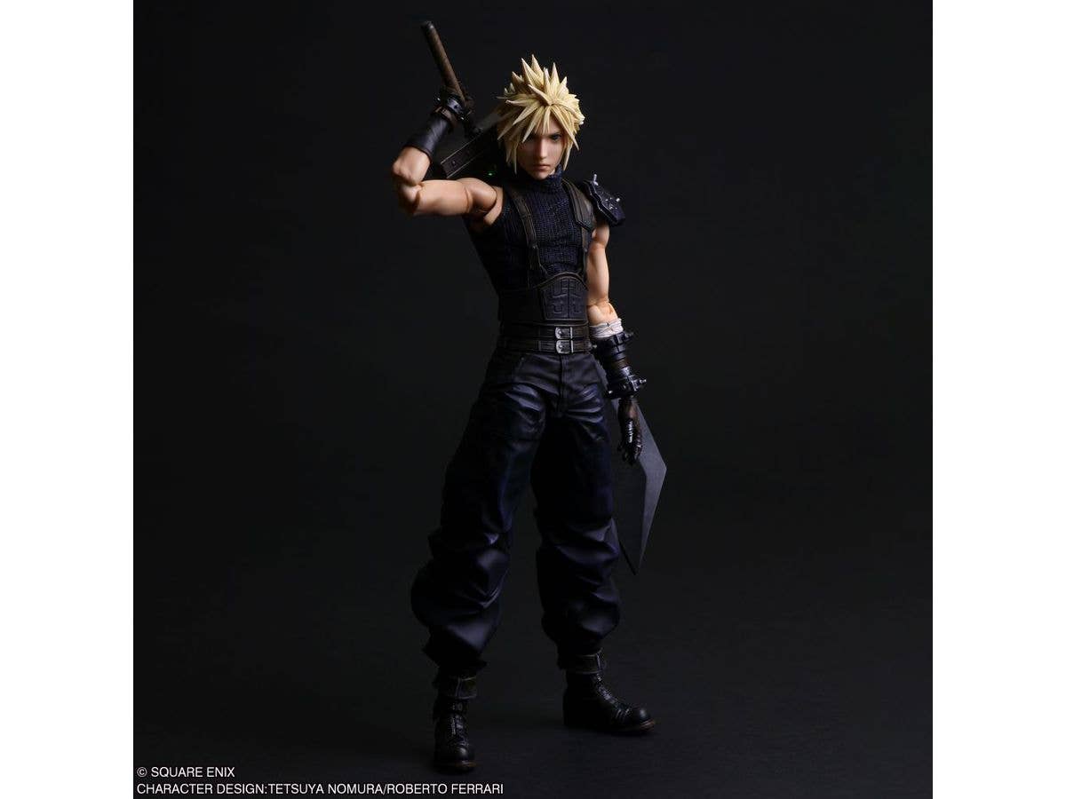 Final Fantasy VII Rebirth Play Arts True Cloud Strife