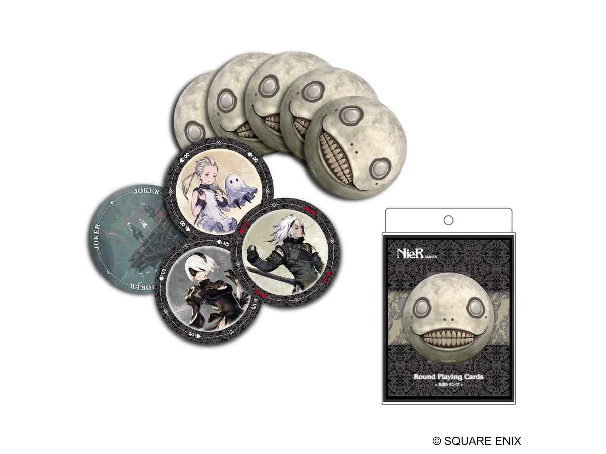 NieR Series Round Playing Cards