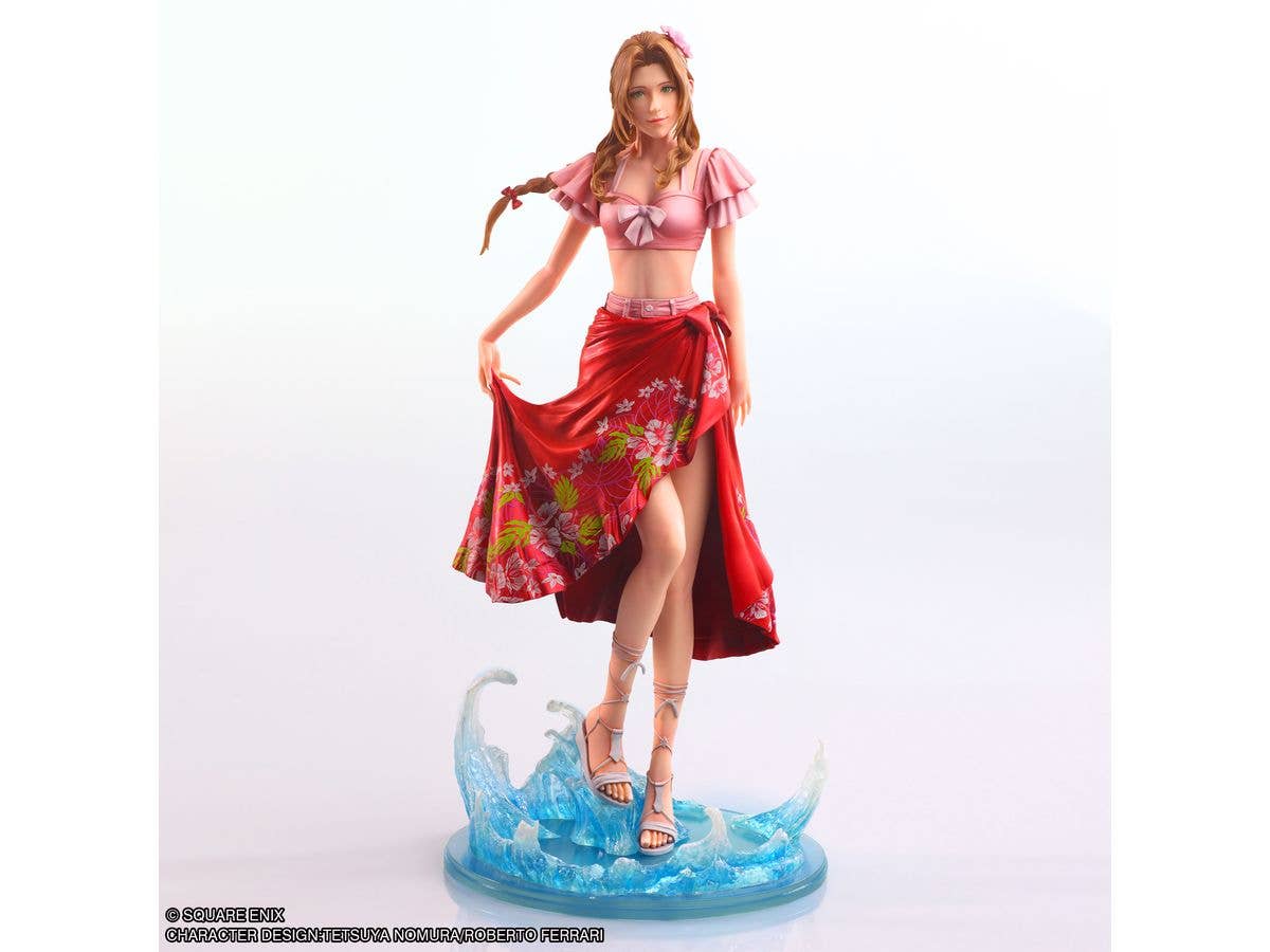 Final Fantasy VII Rebirth Static Arts Aerith Gainsborough -Swimsuit Ver.-