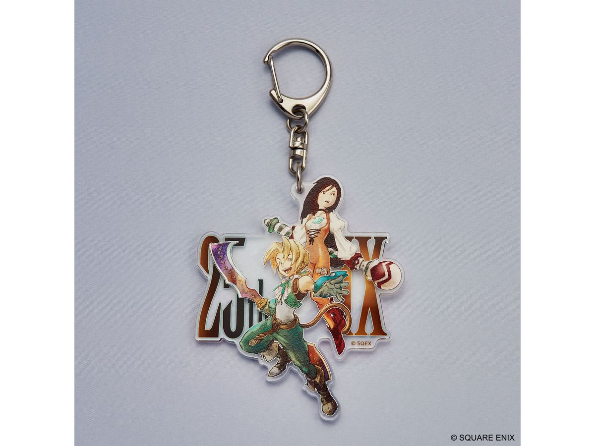Final Fantasy IX 25th Anniversary Acrylic Keychain Zidane & Garnet