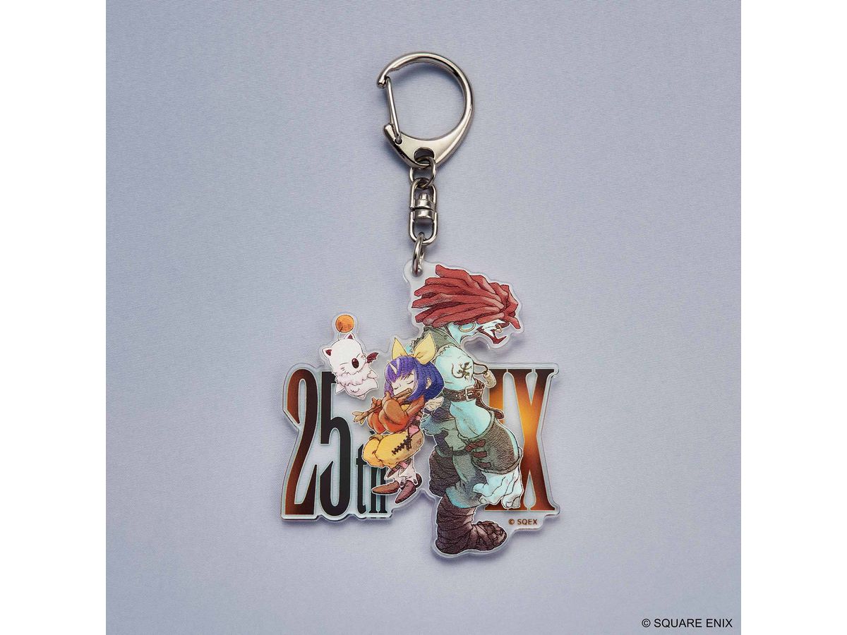 Final Fantasy IX 25th Anniversary Acrylic Keychain Eiko & Salamander