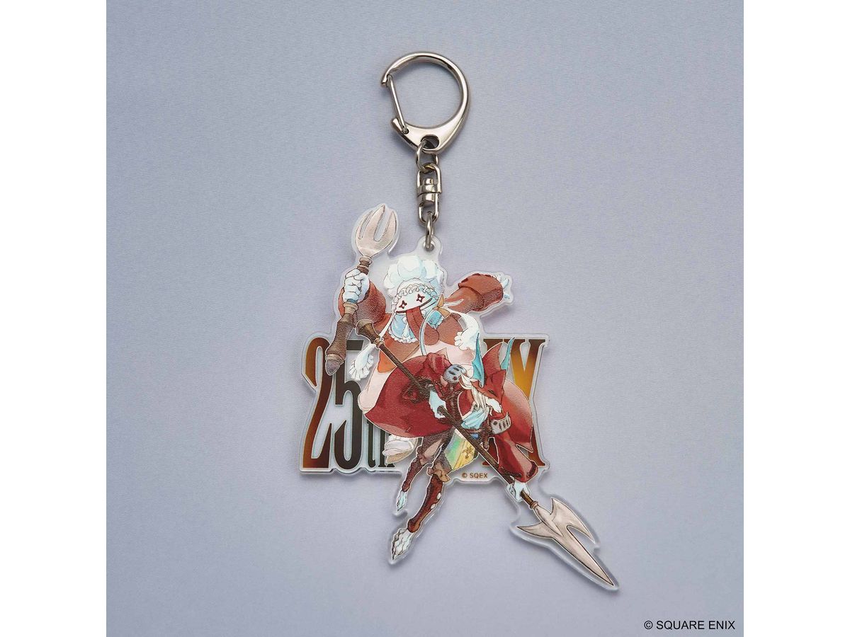 Final Fantasy IX 25th Anniversary Acrylic Keychain Kuina & Freya