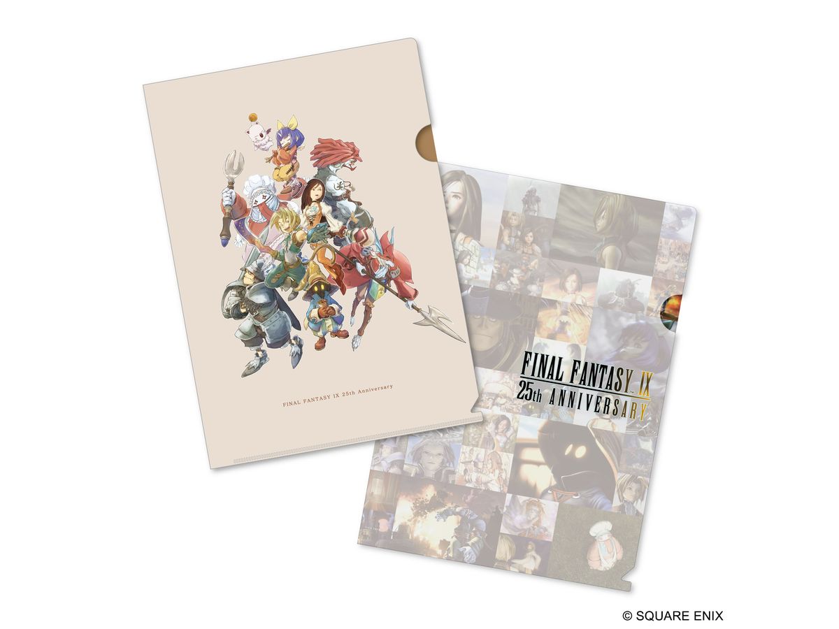 Final Fantasy IX 25th Anniversary Clear File Set (Set Of 2)