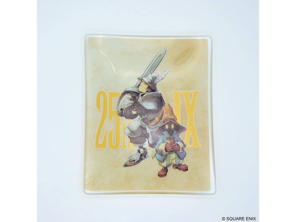 Final Fantasy IX Glass Plate Vivi & Steiner