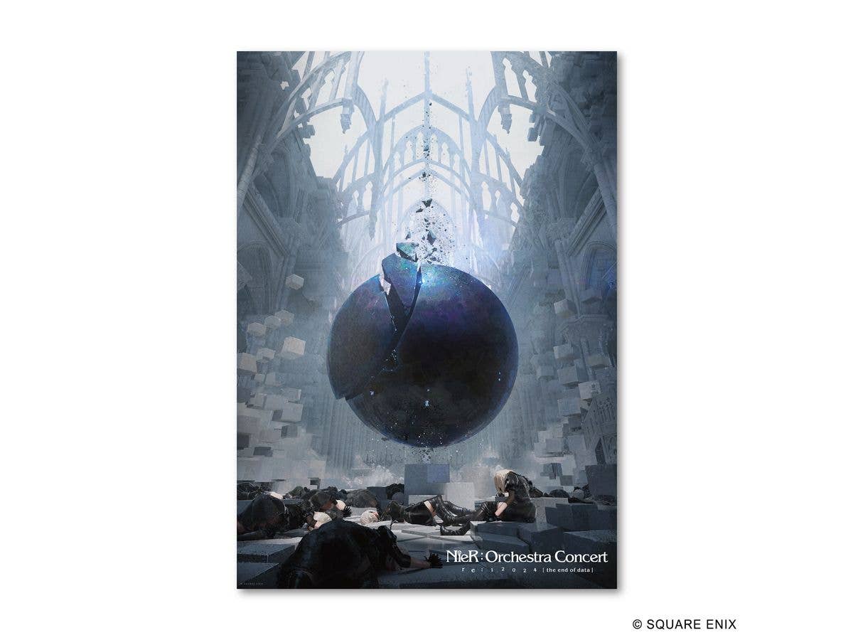 NieR:Orchestra Concert Re:12024 [The End Of Data] Clear Poster