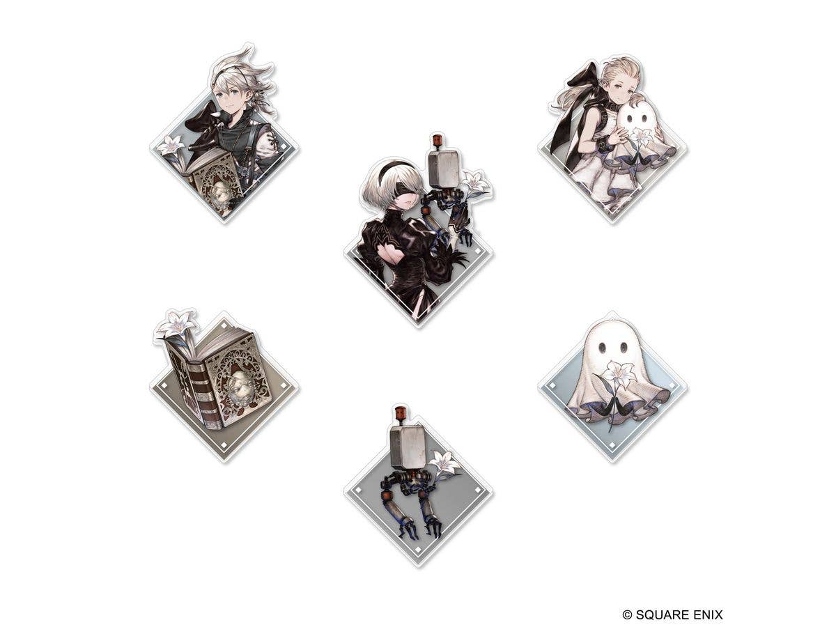 NieR Series 15th Anniversary Acrylic Magnet Collection: 1Box (6pcs)