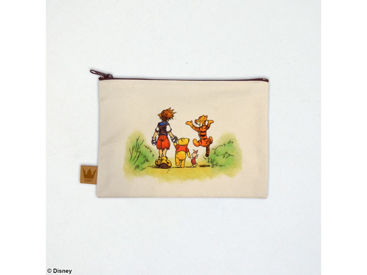 Kingdom Hearts Canvas Pouch (100 Acre Wood)