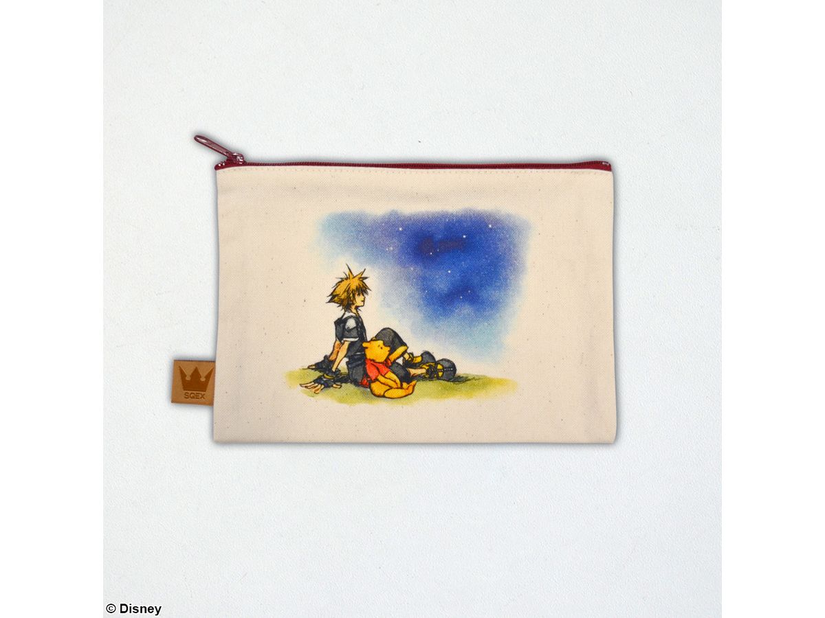 Kingdom Hearts II Canvas Pouch (100 Acre Wood)