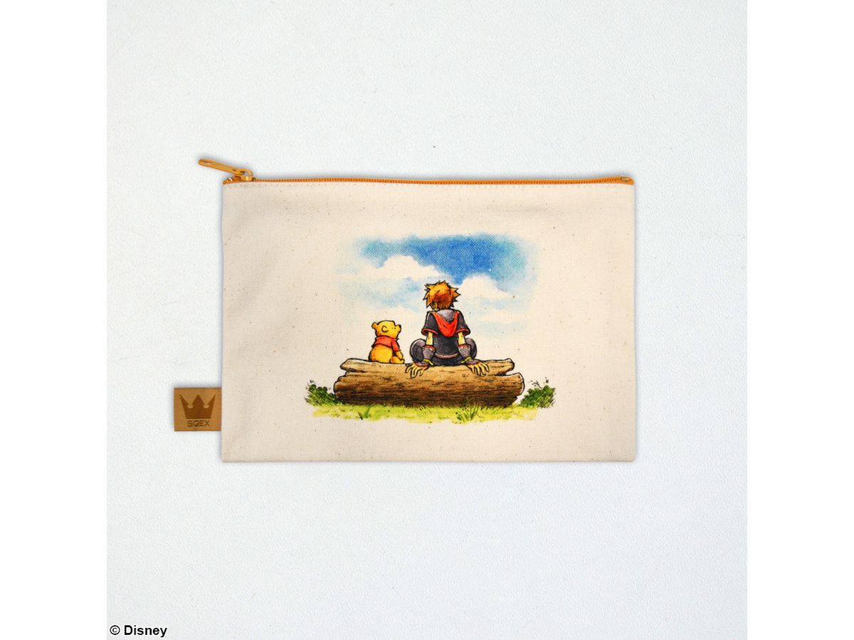 Kingdom Hearts III Canvas Pouch (100 Acre Wood)