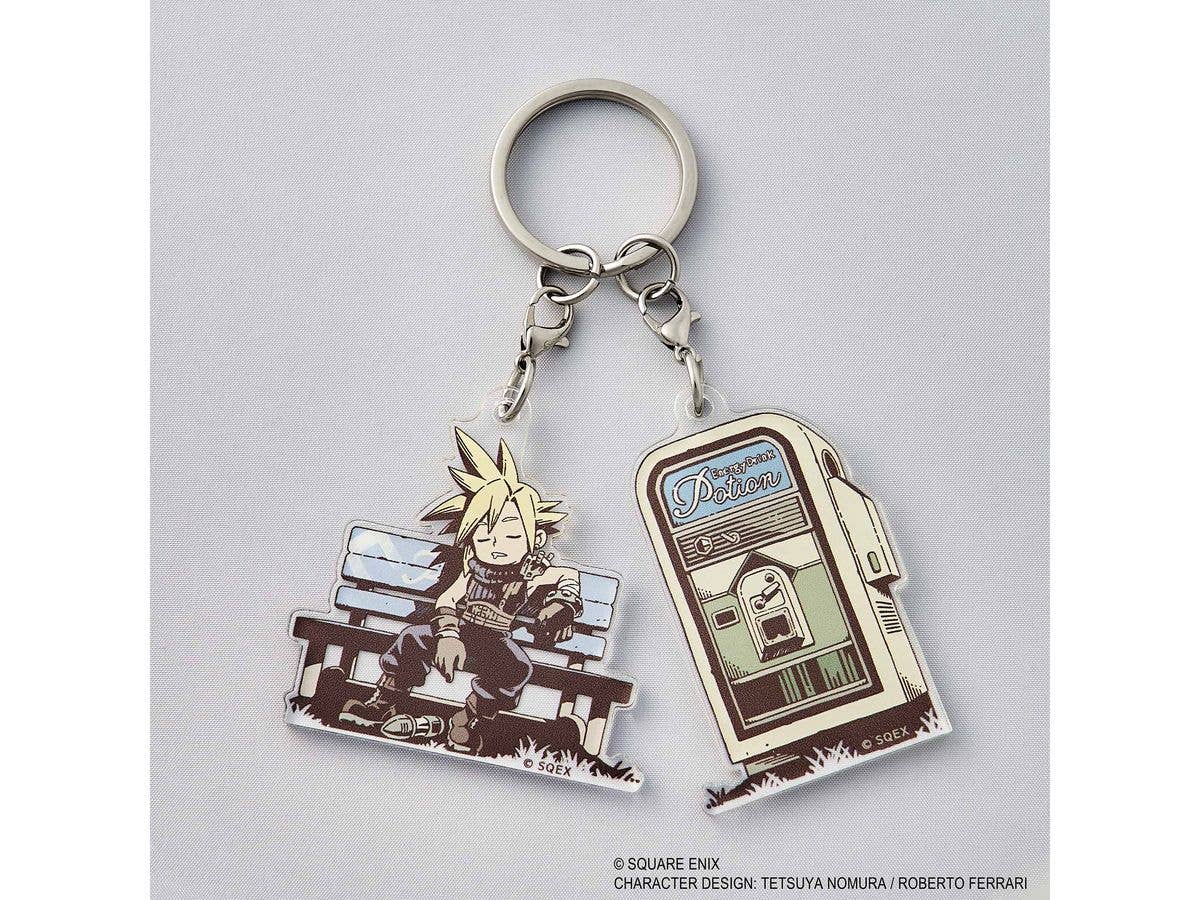 Final Fantasy VII Rebirth Acrylic Keychain: Utatane Cloud
