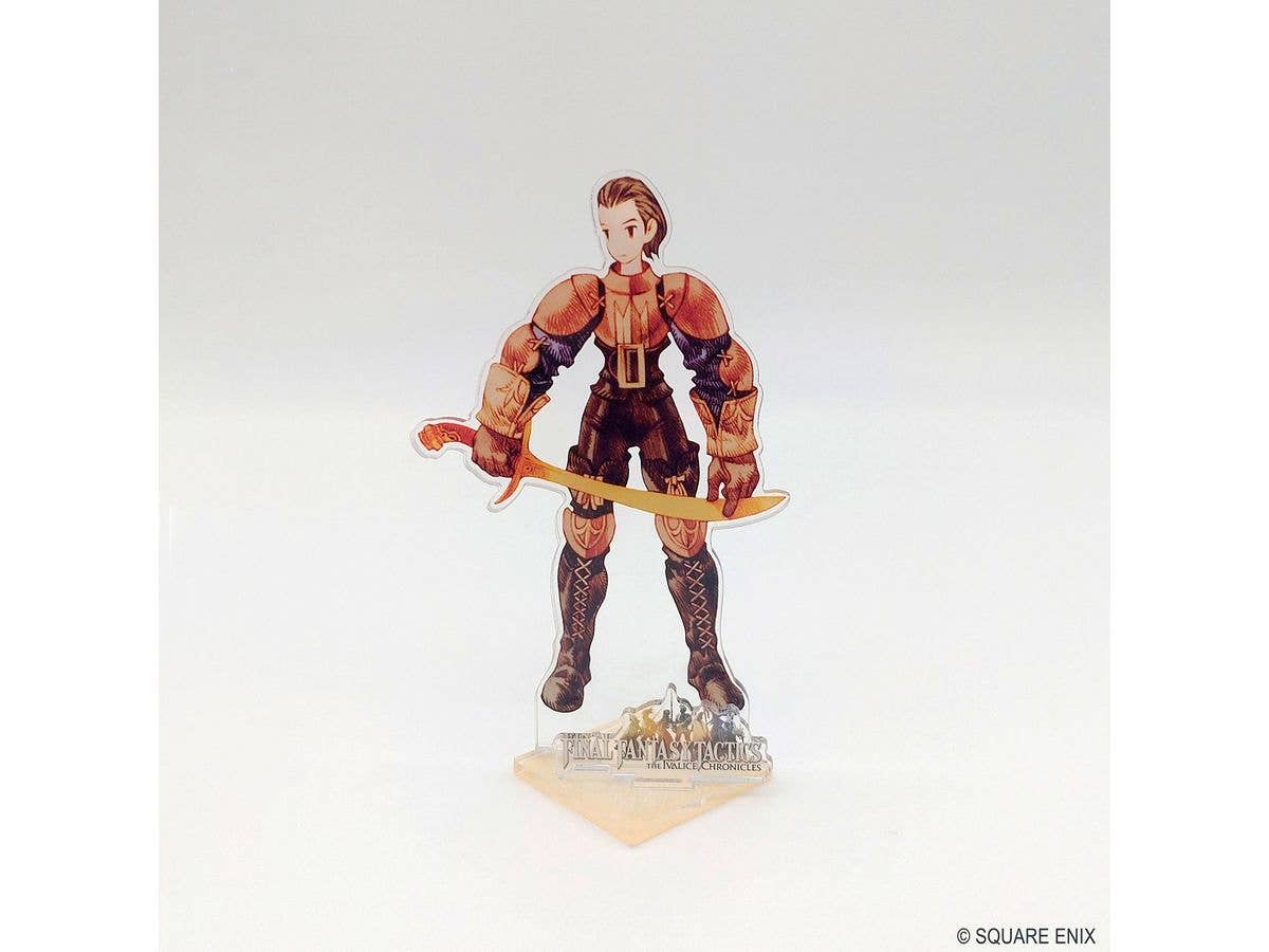 Final Fantasy Tactics Acrylic Stand: Swordsman Delita Hyrule (Royal Officer Academy Model)