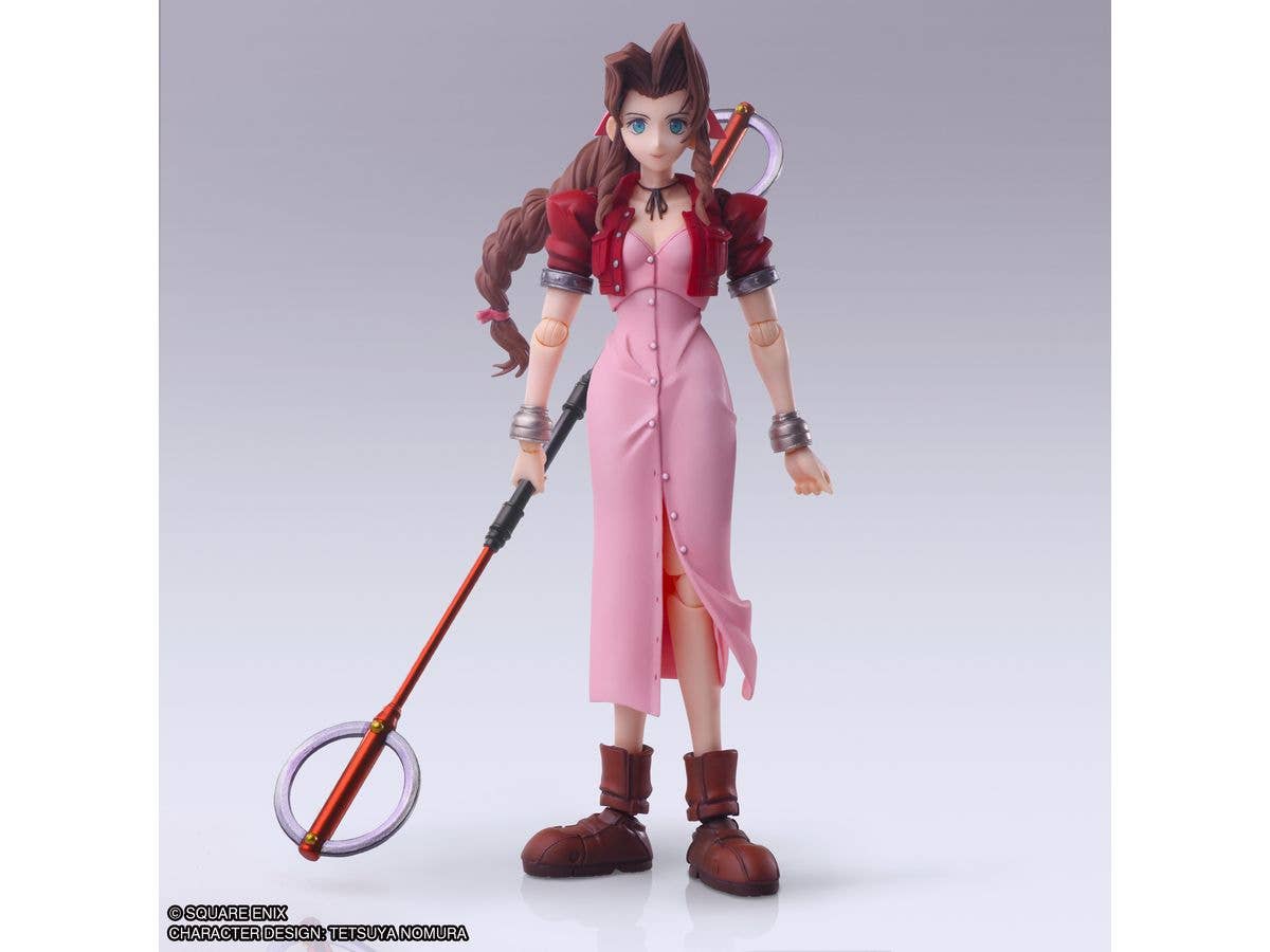 Final Fantasy VII Bring Arts Aerith Gainsborough Mithril Rod Ver.