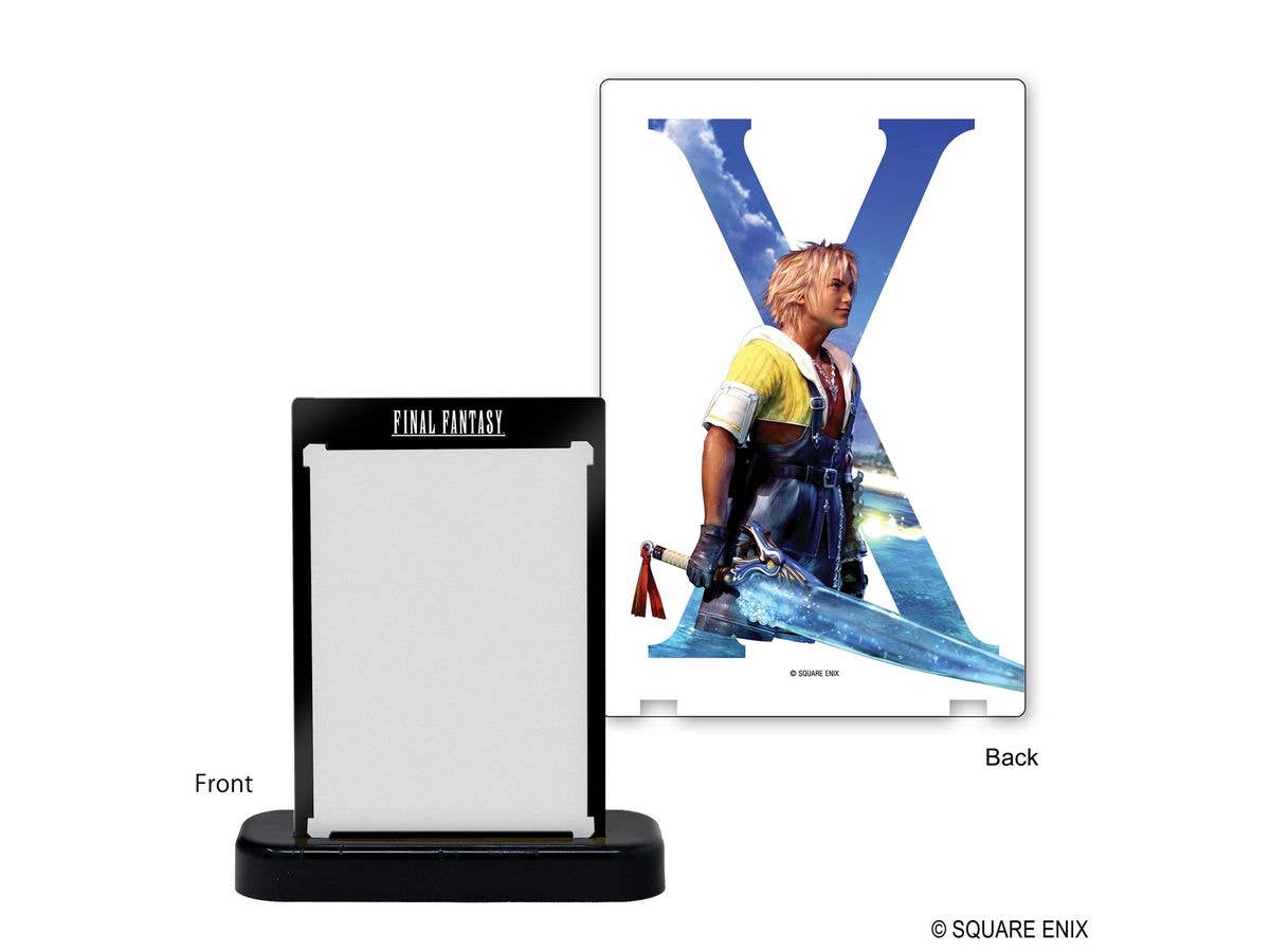ONE-TOUCH EDGE FINAL FANTASY: Tidus Black Version