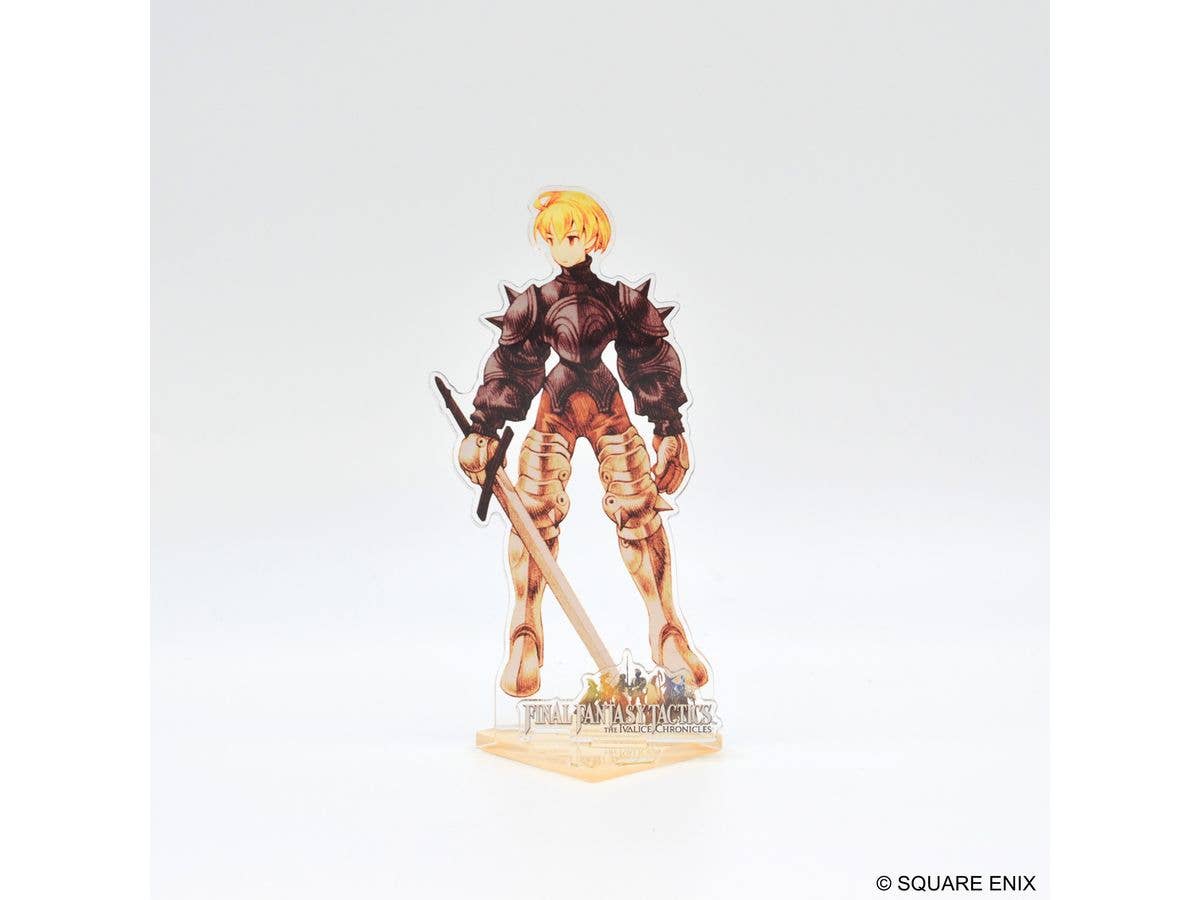 Final Fantasy Tactics Acrylic Stand Swordsman Ramza Beoulve