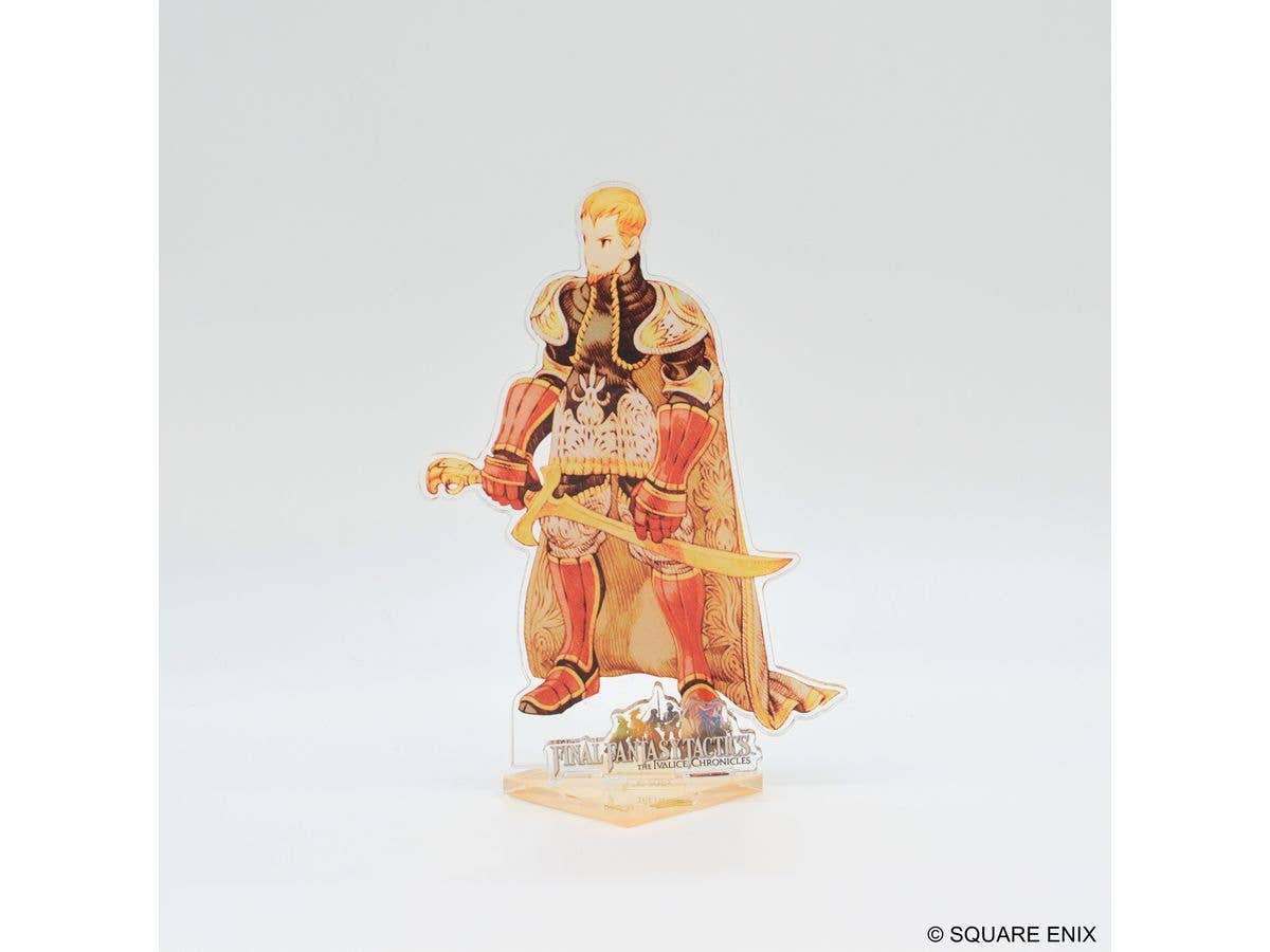 Final Fantasy Tactics Acrylic Stand Holy General Zalbag Beoulve