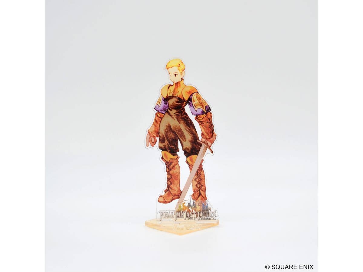 Final Fantasy Tactics Acrylic Stand Swordsman Argus Sadalfus