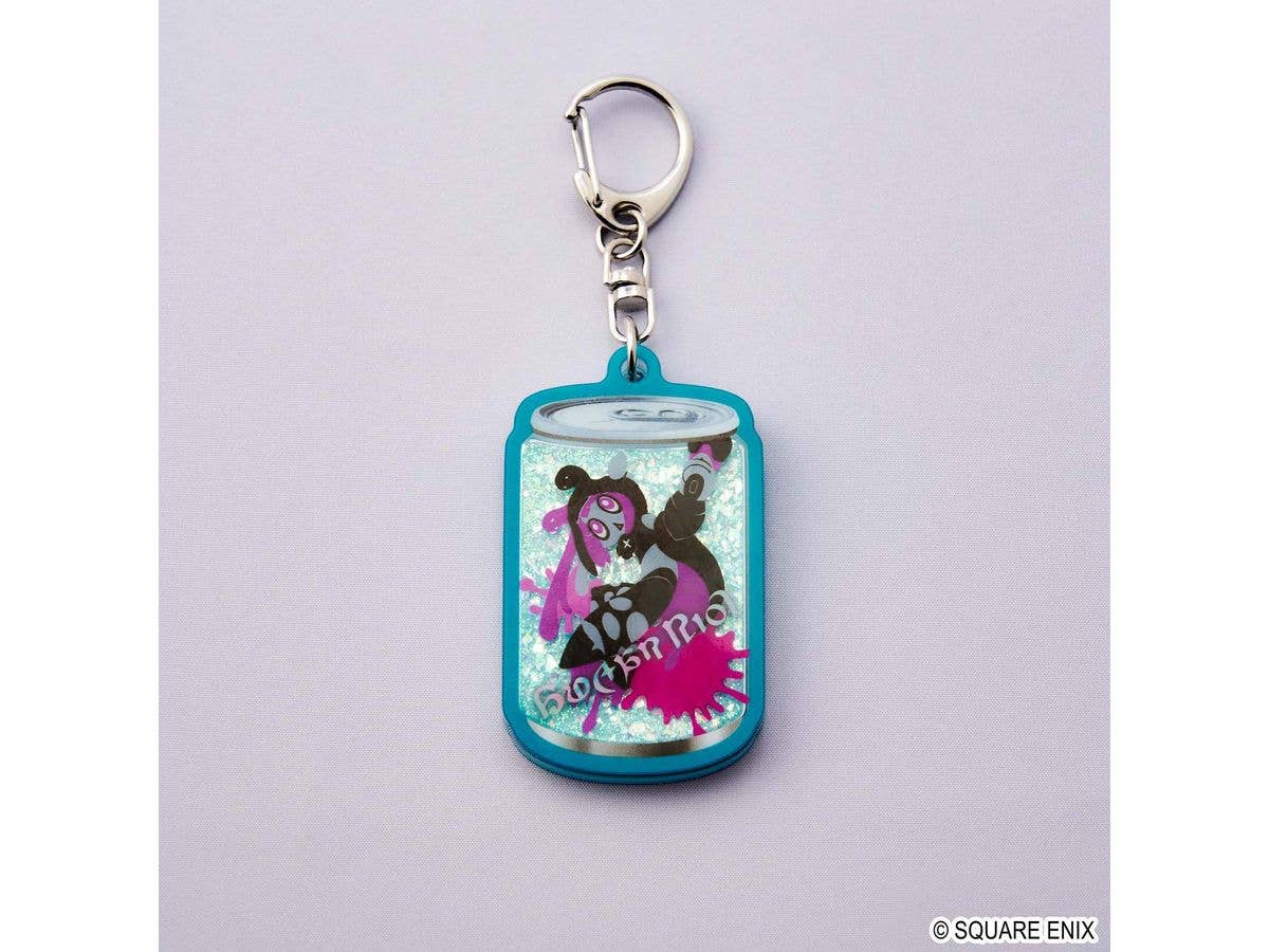 FINAL FANTASY XIV Energy Drink Glitter Keychain - Sugar Riot